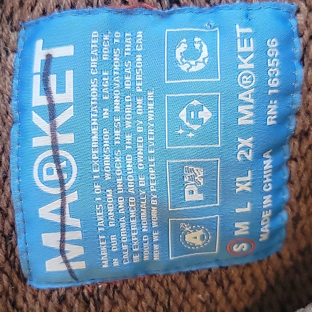 Market X Smiley Sunrise Crew Neck Sweater - Picture 8 of 16
